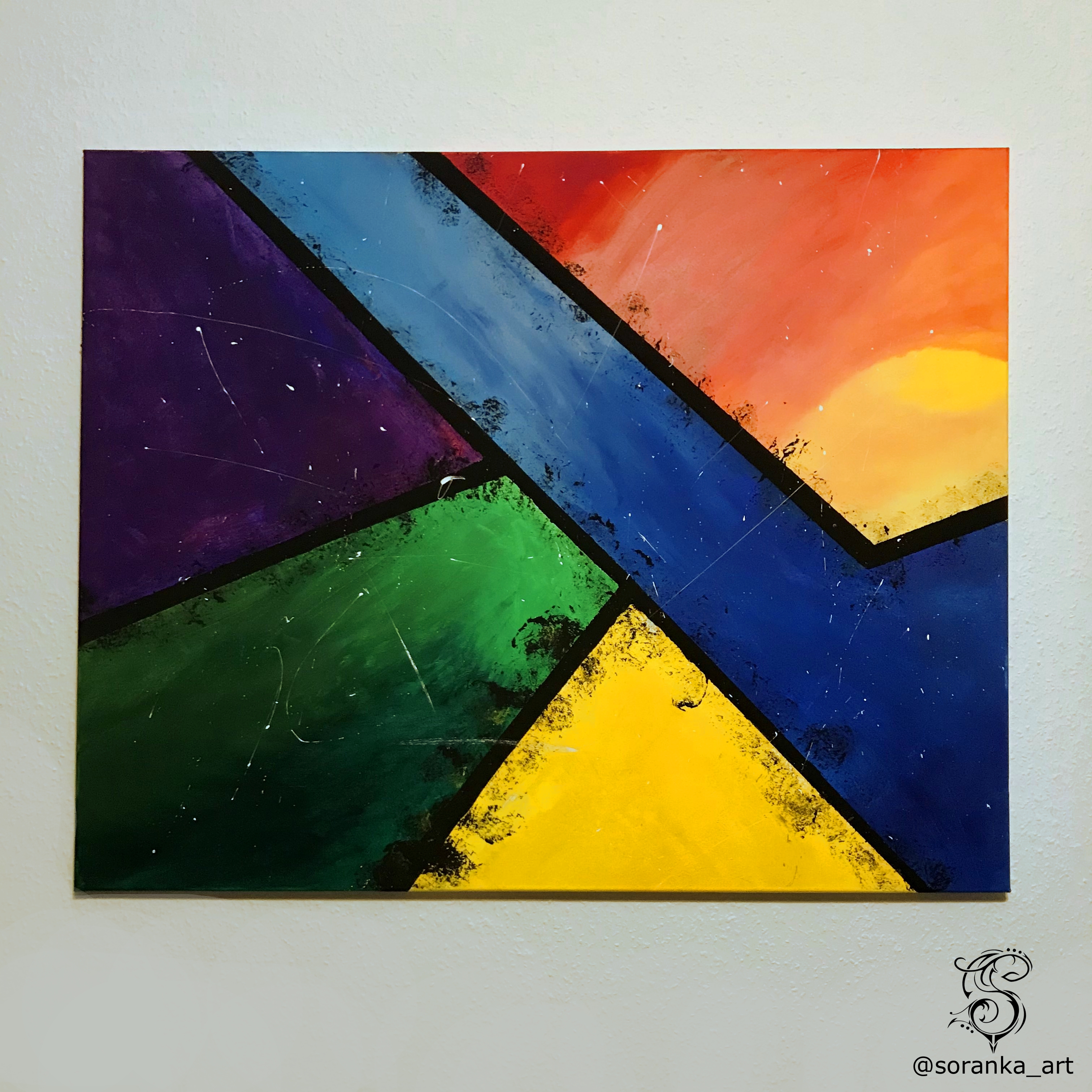 Rainbow2 Painting